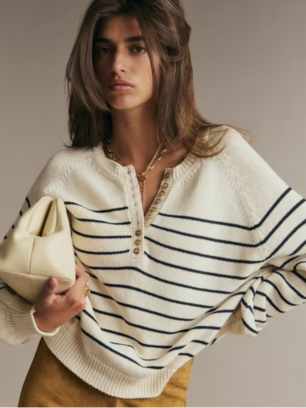 Sezane Leontine Stripe Sweater